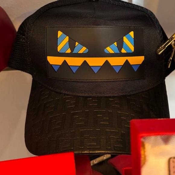 Fendi zucchino Monster Eyes hat - Picture 5 of 5